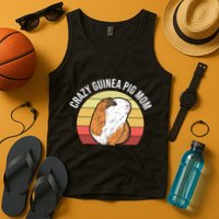Crazy Guinea Pig Mom Tank Top