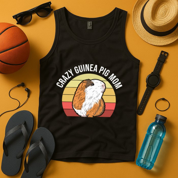 Crazy Guinea Pig Mom Tank Top