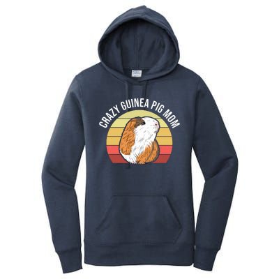 Crazy Guinea Pig Mom Women's Pullover Hoodie