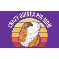 Crazy Guinea Pig Mom Bumper Sticker