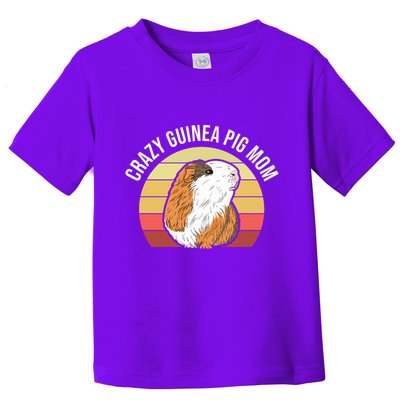 Crazy Guinea Pig Mom Toddler T-Shirt