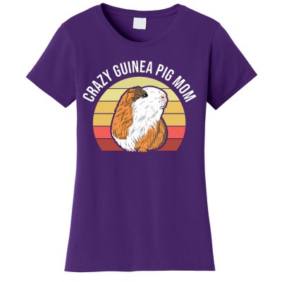 Crazy Guinea Pig Mom Women's T-Shirt