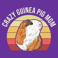 Crazy Guinea Pig Mom Womens T-Shirt