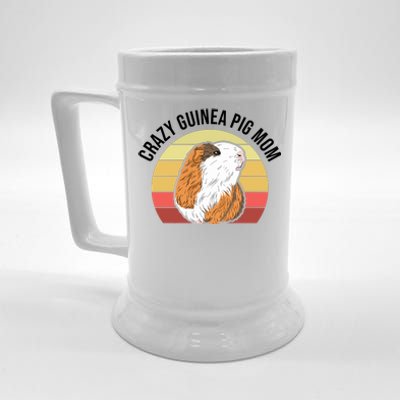 Crazy Guinea Pig Mom Beer Stein