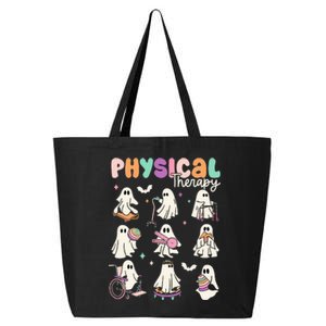 Cute Ghost Physical Therapy PT Physical Therapist Halloween 25L Jumbo Tote