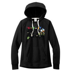 Cool Garden Plant Owner Gardening Is My Therapy Funny Saying Women's Fleece Hoodie