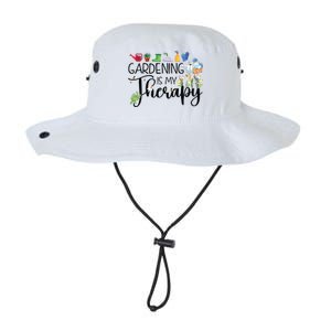 Cool Garden Plant Owner Gardening Is My Therapy Funny Saying Legacy Cool Fit Booney Bucket Hat