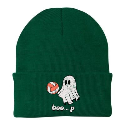 Cute Ghost Playing Volleyball Sport Player Halloween Costume Knit Cap Winter Beanie