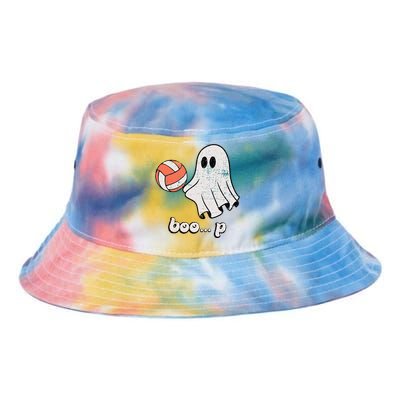 Cute Ghost Playing Volleyball Sport Player Halloween Costume Tie Dye Newport Bucket Hat