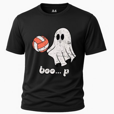 Cute Ghost Playing Volleyball Sport Player Halloween Costume Performance Shirt