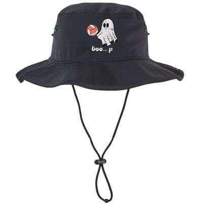 Cute Ghost Playing Volleyball Sport Player Halloween Costume Legacy Cool Fit Booney Bucket Hat