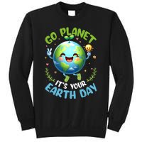 Cute Go Planet Its Your Earth Day 2024 Teacher Student Sweatshirt