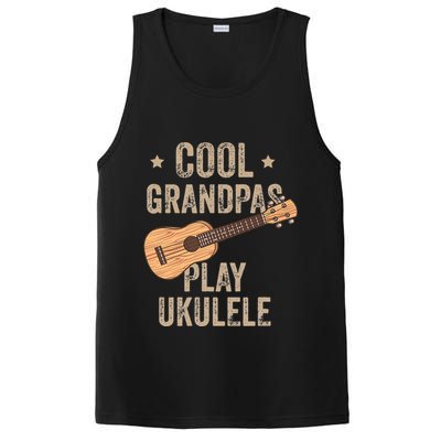 Cool Grandpas Play Ukulele Ukulele Music Guitar PosiCharge Competitor Tank