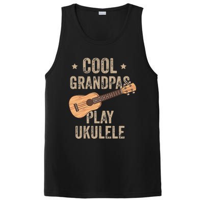 Cool Grandpas Play Ukulele Ukulele Music Guitar PosiCharge Competitor Tank