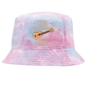 Cool Grandpas Play Ukulele Ukulele Music Guitar Tie-Dyed Bucket Hat