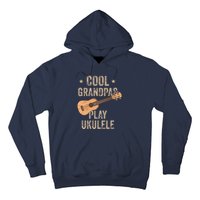 Cool Grandpas Play Ukulele Ukulele Music Guitar Hoodie