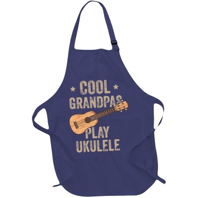 Cool Grandpas Play Ukulele Ukulele Music Guitar Apron