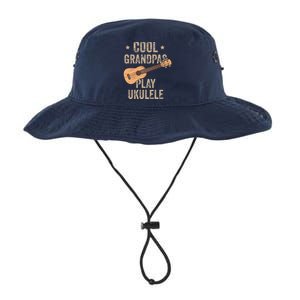 Cool Grandpas Play Ukulele Ukulele Music Guitar Legacy Cool Fit Booney Bucket Hat