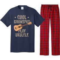 Cool Grandpas Play Ukulele Ukulele Music Guitar Pajama Set