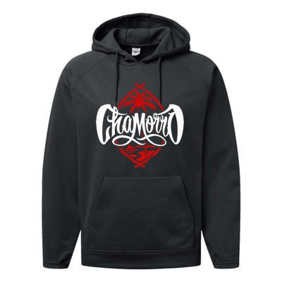 Chamorro Guamanian Pride Guam Shield Gift Performance Fleece Hoodie