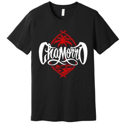 Chamorro Guamanian Pride Guam Shield Gift Premium T-Shirt