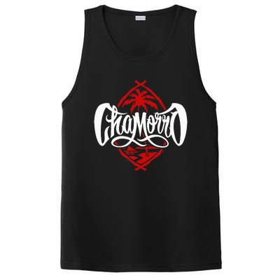 Chamorro Guamanian Pride Guam Shield Gift PosiCharge Competitor Tank