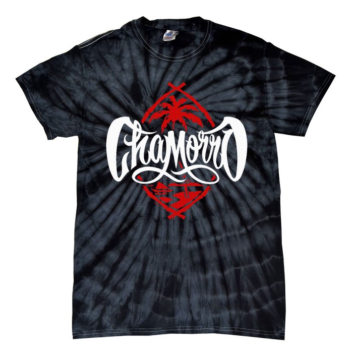 Chamorro Guamanian Pride Guam Shield Gift Tie-Dye T-Shirt