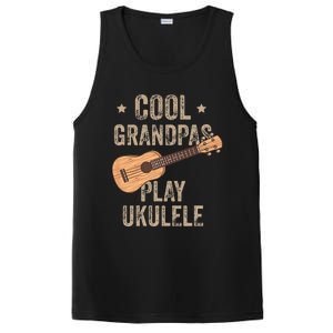 Cool Grandpas Play Ukulele Ukulele Music Guitar PosiCharge Competitor Tank