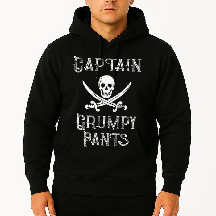 Captain Grumpy Pants Personalized Pirate Pontoon Hoodie