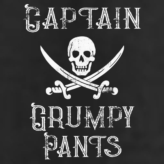 Captain Grumpy Pants Personalized Pirate Pontoon Golf Towel