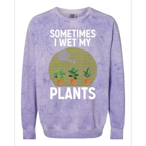 Cute Gardening Plants Gardener Plant Lovers Funny Gift Colorblast Crewneck Sweatshirt