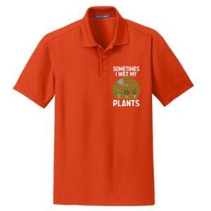 Cute Gardening Plants Gardener Plant Lovers Funny Gift Dry Zone Grid Polo