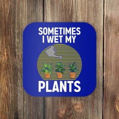 Cute Gardening Plants Gardener Plant Lovers Funny Gift Coaster