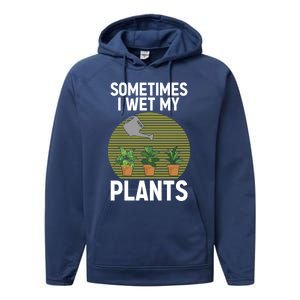 Cute Gardening Plants Gardener Plant Lovers Funny Gift Performance Fleece Hoodie