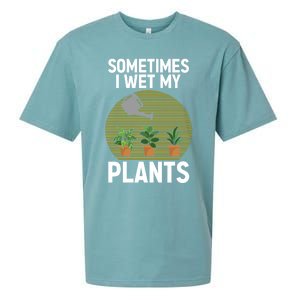 Cute Gardening Plants Gardener Plant Lovers Funny Gift Sueded Cloud Jersey T-Shirt