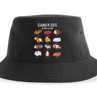 Cartoon Guinea Pigs Types Of Guinea Pigs Sustainable Bucket Hat