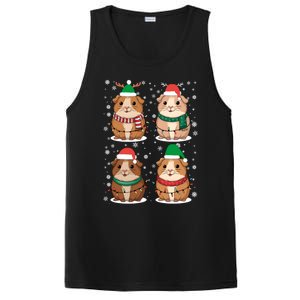 Cute Guinea Pigs Family Matching Christmas Gift PosiCharge Competitor Tank