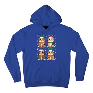 Cute Guinea Pigs Family Matching Christmas Gift Hoodie