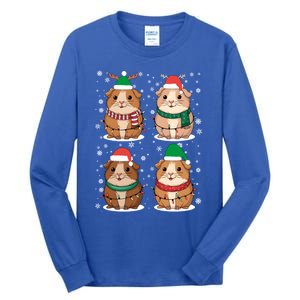 Cute Guinea Pigs Family Matching Christmas Gift Tall Long Sleeve T-Shirt