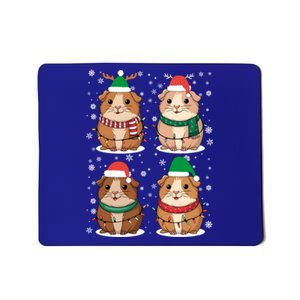 Cute Guinea Pigs Family Matching Christmas Gift Mousepad