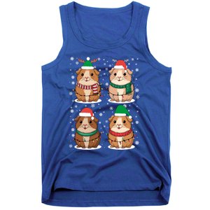 Cute Guinea Pigs Family Matching Christmas Gift Tank Top