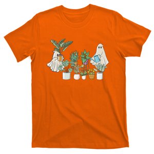 Cute Ghost Plant Lady Ghost Halloween T-Shirt