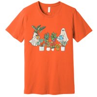 Cute Ghost Plant Lady Ghost Halloween Premium T-Shirt