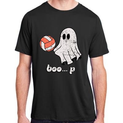 Cute Ghost Playing Volleyball Sport Player Halloween Costume Adult ChromaSoft Performance T-Shirt