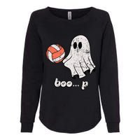 Cute Ghost Playing Volleyball Sport Player Halloween Costume Womens California Wash Sweatshirt