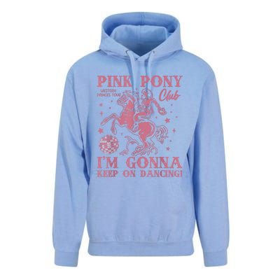 Cute Girl Pony Club Im Gonna Keep On Dancing Unisex Surf Hoodie