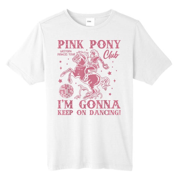 Cute Girl Pony Club Im Gonna Keep On Dancing Tall Fusion ChromaSoft Performance T-Shirt