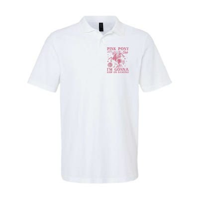 Cute Girl Pony Club Im Gonna Keep On Dancing Softstyle Adult Sport Polo