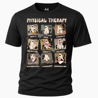 Cute Ghost Physical Therapy PT Physical Therapist Halloween Cooling Performance Crew T-Shirt