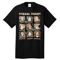 Cute Ghost Physical Therapy PT Physical Therapist Halloween Tall T-Shirt